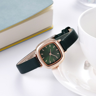 GEDI Cross-border Retro Personality Square Internet Popular New Fashion Student Belt Waterproof Watch Women's 13011 Supply
