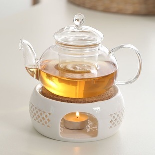 Tea wax lacquer candle/2 hours/4 hours/8 hours non-scented boiled tea aromatherapy tea candle wholesale new product