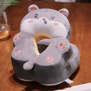 Cartoon Ice Silk Nap Pillow Capybara Office Lunch Break Pillow Headrest Primary School Students Lying Pillow Desktop Sleeping Pillow