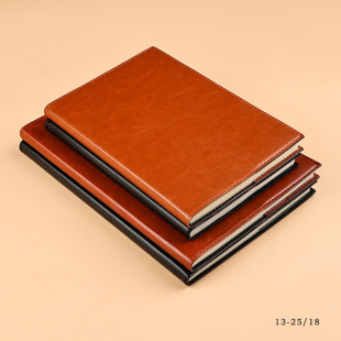 a5 Notebook thickened business notepad soft leather b5 diary work simple meeting recording book