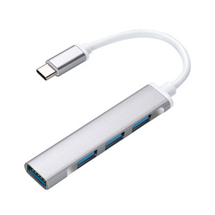 Type-C один-четыре USB3.0 док-терминал расширения MAC-книга Мобильный телефон преобразователь четыре-в-одном OTG