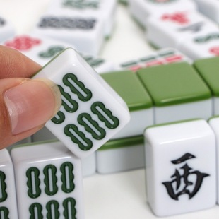30mm Melamine Travel Mini Mahjong Solid Portable Outing Company Party Board Game Toy