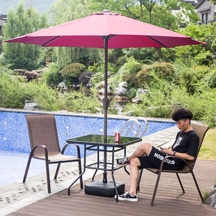 Outdoor Table and Chair Combination Balcony Small Coffee Table Courtyard Rattan Chair Three-Piece Set Outdoor Leisure Chair Terrace Ironwork Chair