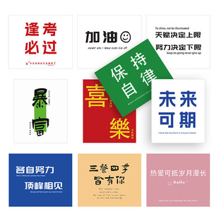 Resin Inspirational Refueling Small Card Message Holder Card Small Animal Desktop Decoration Business Card Photo Note Holder