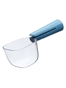 ZQ Simple Measuring Rice Spoon Kitchen Household Scale Measuring Spoon with Clip Flour Grain Cup Large Capacity Spoon