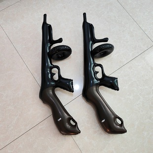 pvc inflatable submachine gun toy children interactive inflatable toy cs inflatable model gun inflatable rifle
