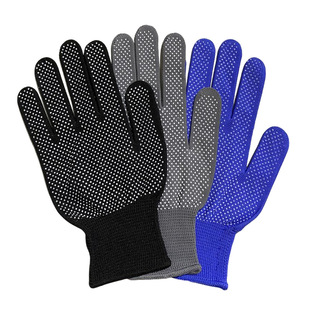 Nylon bead non-slip gloves labor protection wear-resistant work glue thin work driving fishing carrying men and women