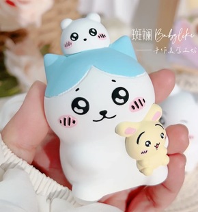 New chiikawa Usaki Aromatherapy Plaster Doll White Embryo Creative Children's Handmade DIY Graffiti Stall