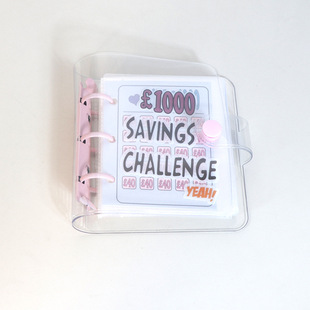 Cross Border Mini Binder Savings Challenge Challenge Save Money This Pound Mini PVC Binder