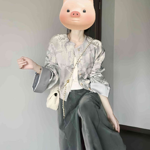 plus size fat sister new Chinese rich daughter wear suit female 2025 spring and autumn new