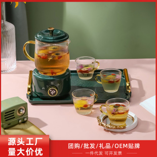 Multifunctional health pot office tea cooker electric Cup 55% constant temperature mini electric stew Cup holiday gift box suit
