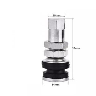 Motorcycle electric car vacuum tire zinc alloy valve tr161 tire air nozzle leak-proof pneumatic valve core