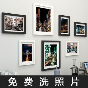 Творческая фотостена комбинированная рамка стены стены гостиной комнаты фон стены фото стены стены без перфорации печатная краска