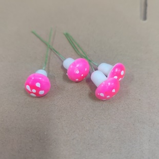 Fleshy Flower Pot Jewelry Small Ornaments Seven-Star Little Ladybug Small Mushroom Decoration Fleshy Green Planting Landscape Roga