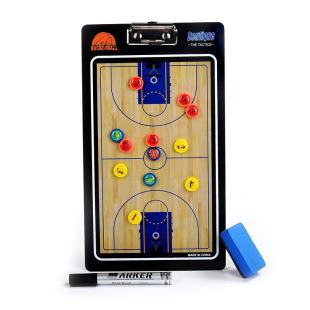 Zhenxuan Basketball Tactical Board Coach Board Basketball Teaching Board Tactical Exercise Tactical Command Color PVC Magnetic