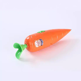 Crazy Animal City carrot shape recording pen 6 seconds 60 seconds recording ballpoint pen dual-use children's novelty toys