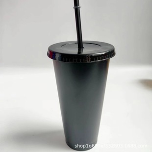 Фабрика прямо из большой емкости 710ml однослойный 24OZ пластиковый PP соломка чашка модного молочного чая колы чашка холодного напитка