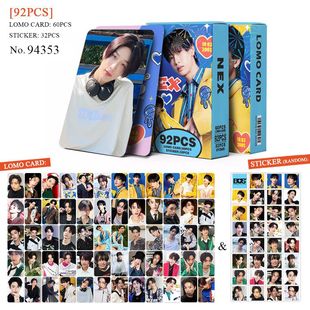 presale 92 Star Card BUS Photo Card PEEMWASU Greeting Card AA THAI Sticker Double Sided LOMO Card