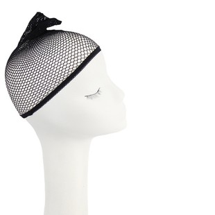 Wholesale hair net wig accessories styling hair net elastic hair net two hair net black hair invisible wig net
