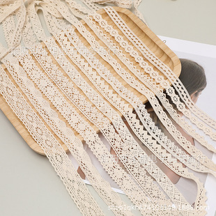 Spot cotton thread hollow lace accessories handmade decorative clothing accessories water soluble lace fabric wholesale