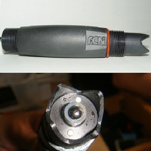 GP-250A industrial pH electrode 0~80 ℃ carbon steel shell corrosion resistant PH probe online PH electrode