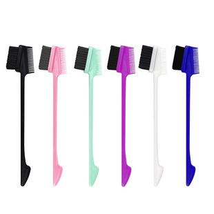 Spot double eyebrow brush makeup brush toothbrush eyebrow brush dual-use multi-color broken hair brush hairdressing makeup tools for foreign trade