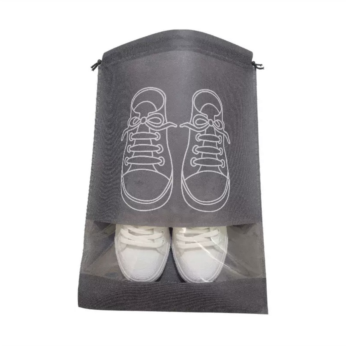Shoe Storage Bag Packaging Anti-Yellowing Dust Bag Transparent Travel Portable Storage Bag Shoe Cover Moisture-Proof Storage Bag