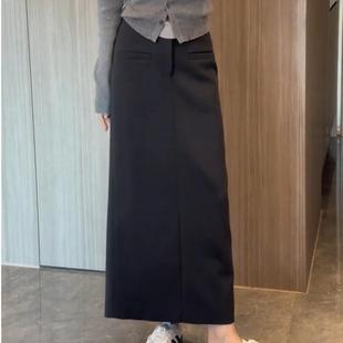 Early Spring New Color-matching Fake Two-piece Fashionable Western-style Soft Waxy Slim Sweater