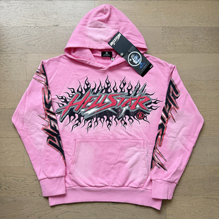Cross-border American Fashion Brand Hooded Loose Men's Hooded Sweater Foreign Trade Street Casual Jacket Women's Hoodie Trousers suit