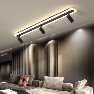 Spotlight led ceiling lamp home downlight living room background wall wall lamp Nordic mounted track lamp cloakroom spotlight