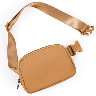 Amazon Hot Waist Bag LULU Same Style Fashionable All-match Casual Chest Bag Outdoor Sports Running Convenient Storage Bag