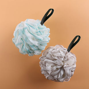 Wholesale bath ball three-color flower bath ball bath towel wholesale bath large bath ball bath flower bath ball bath