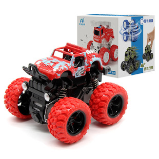 Wholesale dynamic anti-collision inertia stunt children's toy car hot model off-road toy manufacturers four-wheel drive fall