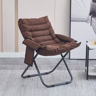 Lazy Sofa Backrest Recliner Student Dormitory Computer Chair Home Bedroom Single Small Sofa Balcony Folding Chair