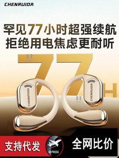2024 New Wireless Ear-hanging Bluetooth Headset High Color Value Sports Noise Reduction Long Endurance Android Fruit Qingying