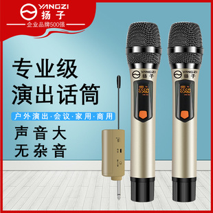 Беспроводной микрофон U-Segment FM Stage Professional Home KTV Специальное пение на открытом воздухе Аудио Конференция Караоке Представление