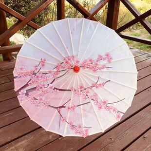 Oil paper umbrella women's antique costume umbrella rainproof decorative ceiling men's Jiangnan wholesale practical dance props wedding co umbrella