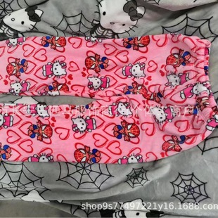 2024 cross-border new Spider-Man flannel explosions casual pajamas (can be labeled, on behalf of the hair)