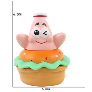 Spongebob Blind Box гамбургер серии большой звезды осьминог