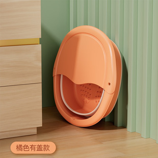 Thickened Foot Bath Bucket Plastic Cross-border Extra-height Foot Bath Foot Bath for the Elderly Leg Massage Household Adult
