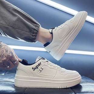 Men's Summer Breathable Mesh Shoes Invisible Height 6cm Board Shoes 2025 New Thin Platform Casual Shoes