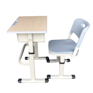 Primary and secondary school school desks and chairs can be lifted student desks and chairs training courses counseling institutions desks factory direct sales