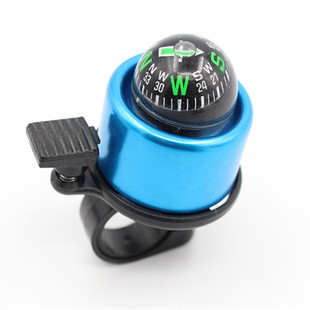 Bicycle Compass Bell Bicycle Colorful Bell Small Bell Compass Decoration Bicycle Riding Accessories