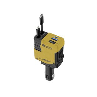 Автомобильное зарядное устройство поддерживает 120W супер быстрая зарядка флэш-зарядка телескопическая линия четыре в одном прикуриватель через границу