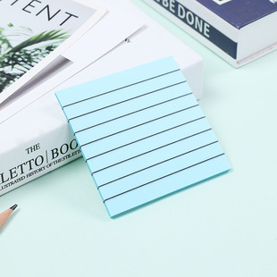 Yuede Draw Line Прозрачная ПЭТ Post-It Платная решетка Post-It Note Горизонтальная цветная Post-It Note Удобная наклейка Красочная
