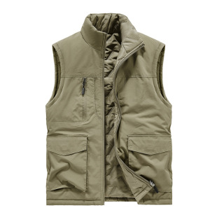 [Double-sided Wear] Spring and Autumn New Multi-pocket Men's Vest Outdoor plus size Photography Vest Overalls