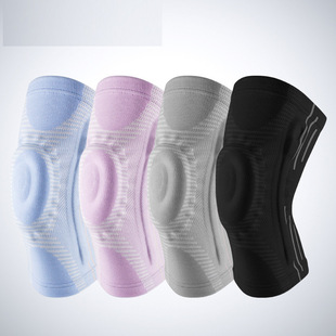 Customized Sports Knee Pads, Silicone Anti-Slip Knee Pads, Anti-Fall Meniscus Protection, Running Fitness Basketball Skipping Rope Protective Gear