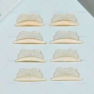 Libeauty Panda Прокладка для плетения ресниц Кератин Инструмент Силиконовая Прокладка lash lift pad