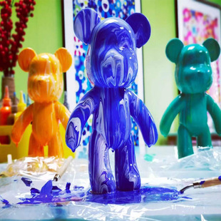 Online celebrity Jiji cat drop-resistant vinyl plaster doll large white embryo children's handmade DIY painting wholesale