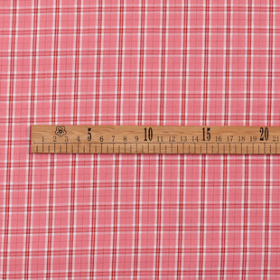 Factory direct Free Sample yellow green spring and summer cotton cotton casual shirt yarn-dyed fabric Plaid